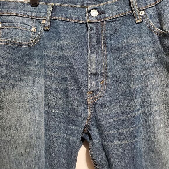 Preowned mens Sz 38×32 levis 514 Straight fit denim jeans blue - Picture 5 of 13
